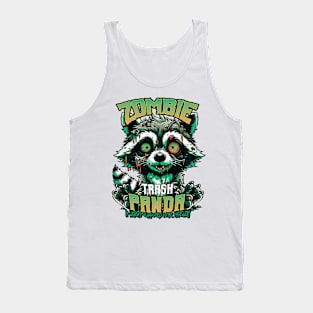 Zombie Trash Panda -Zombified Raccoon Tank Top